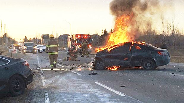 Driver killed, two injured in Brampton twocar accident – The South